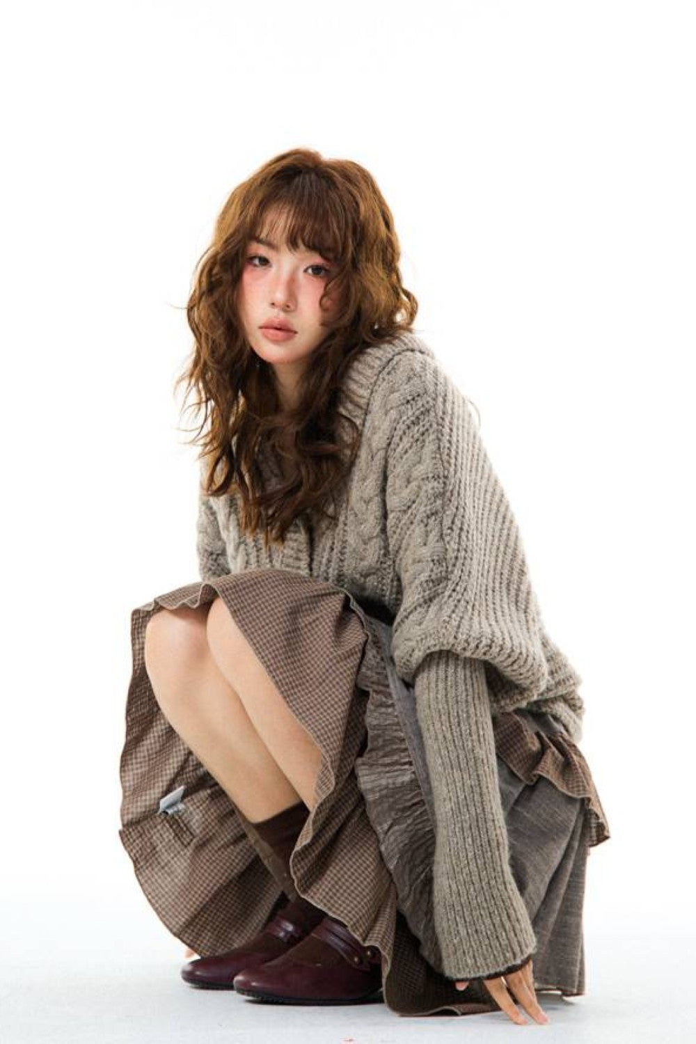 Autumn Knit Batwing Cardigan