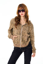 Rush Leopard Hooded Jacket