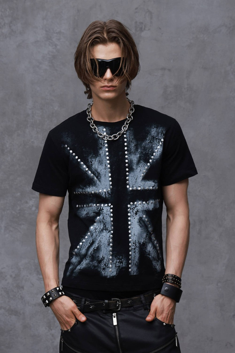 Axel Studded Union Tee