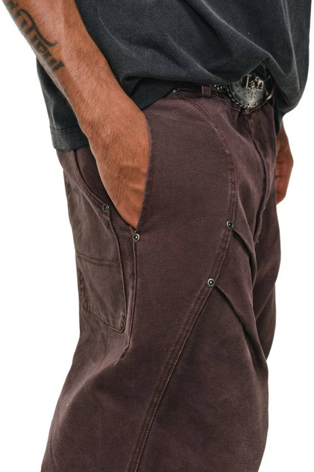 Apex Pleated Cargo Jeans