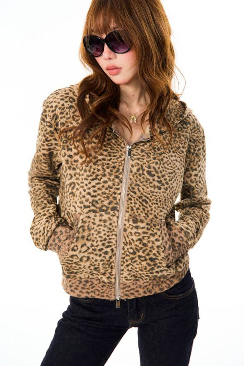 Rush Leopard Hooded Jacket