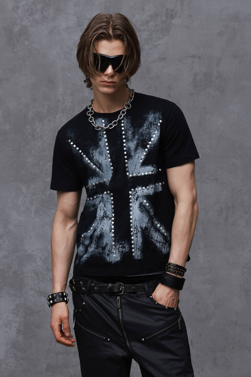 Axel Studded Union Tee