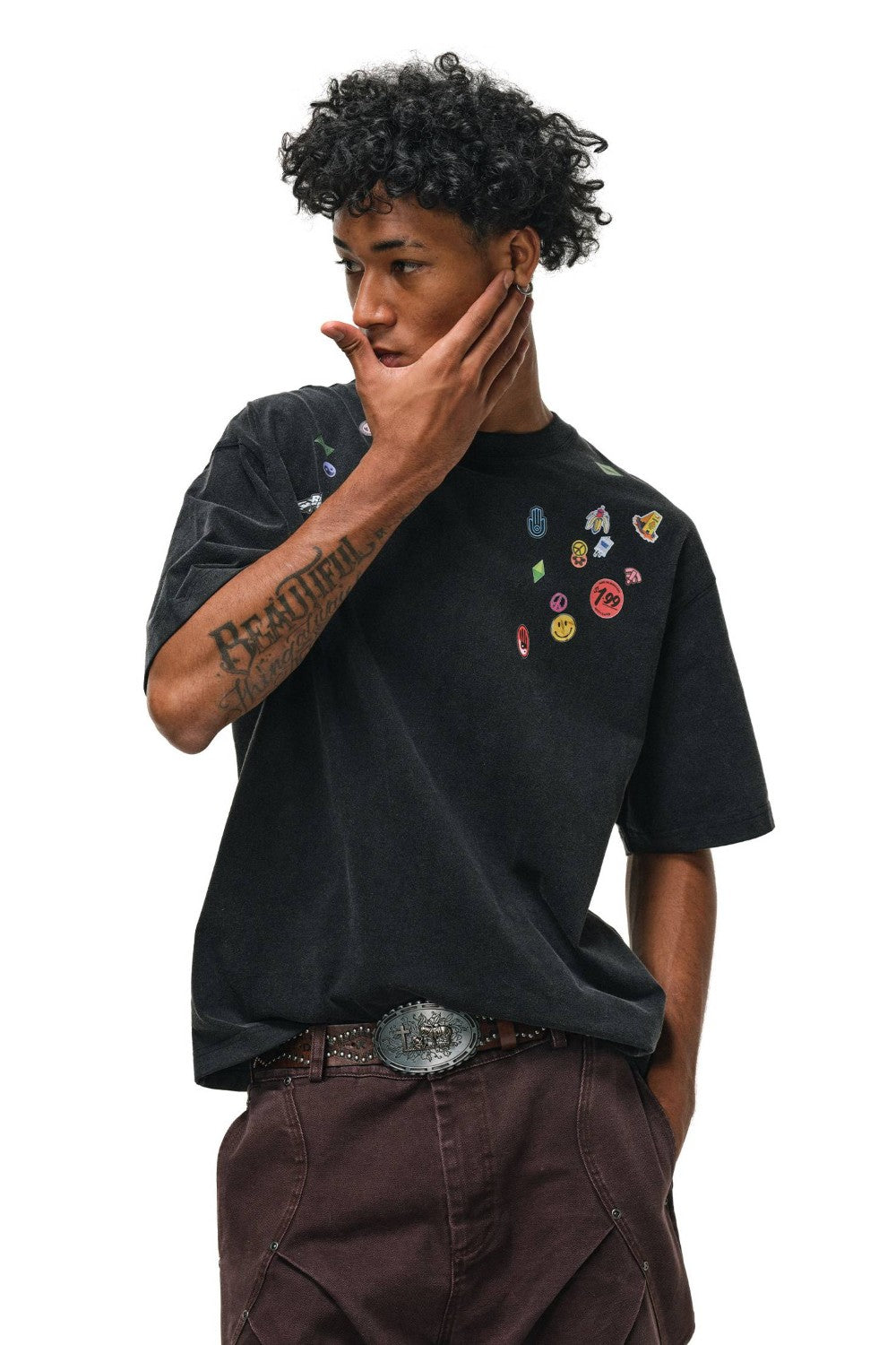 Street Sticker Graphic Tee