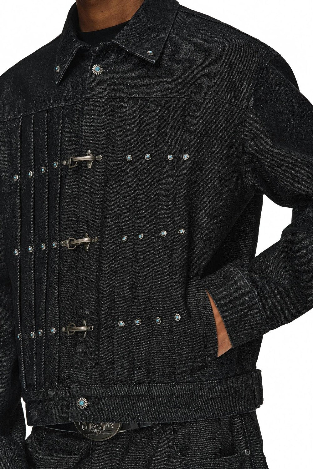 Classic Indigo Toggle Jacket