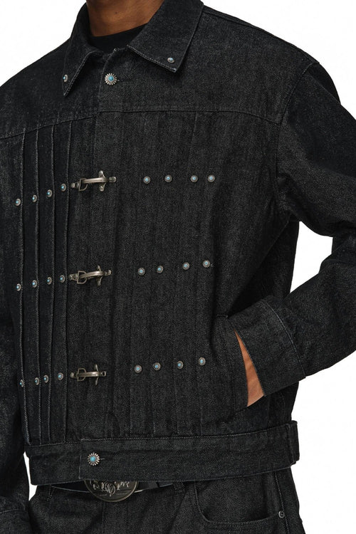 Classic Indigo Toggle Jacket