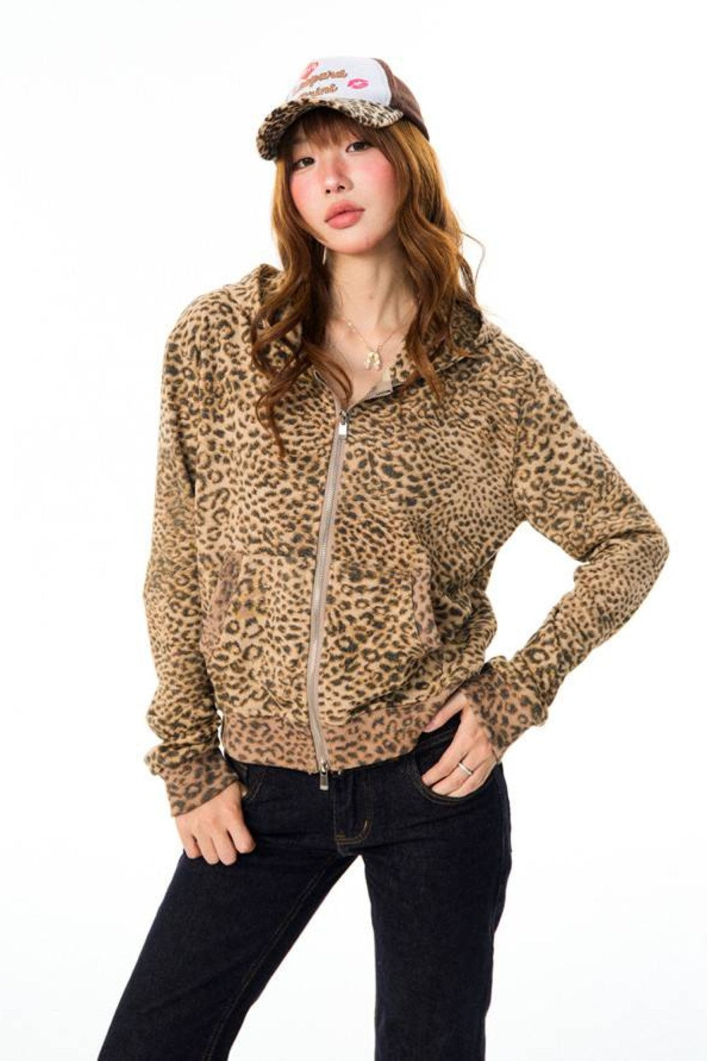 Rush Leopard Hooded Jacket