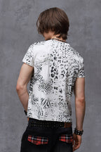 Silver Letter Tiger Henley