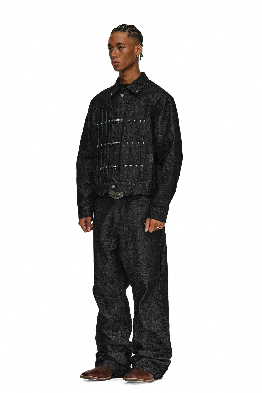 Classic Indigo Toggle Jacket