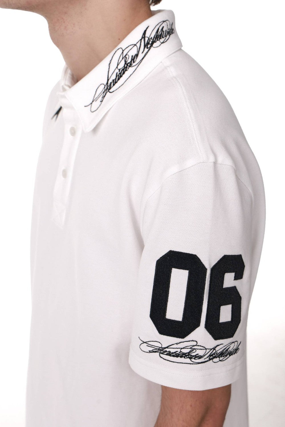 Embroidered Star Polo Shirt