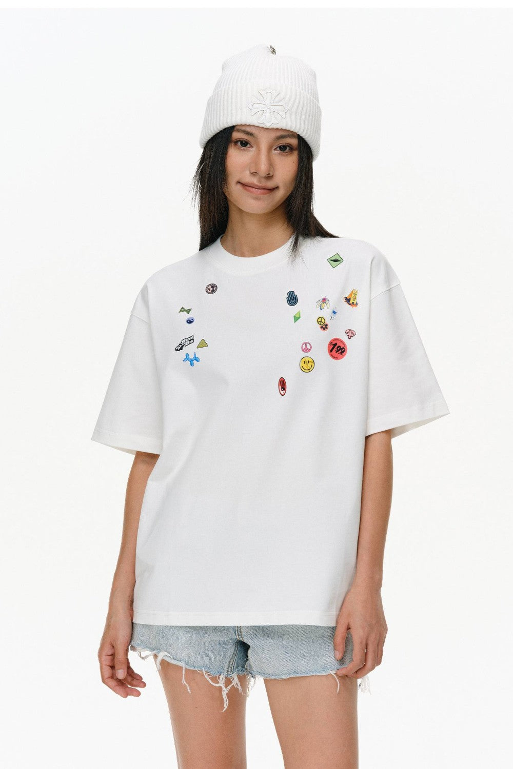 Street Sticker Graphic Tee
