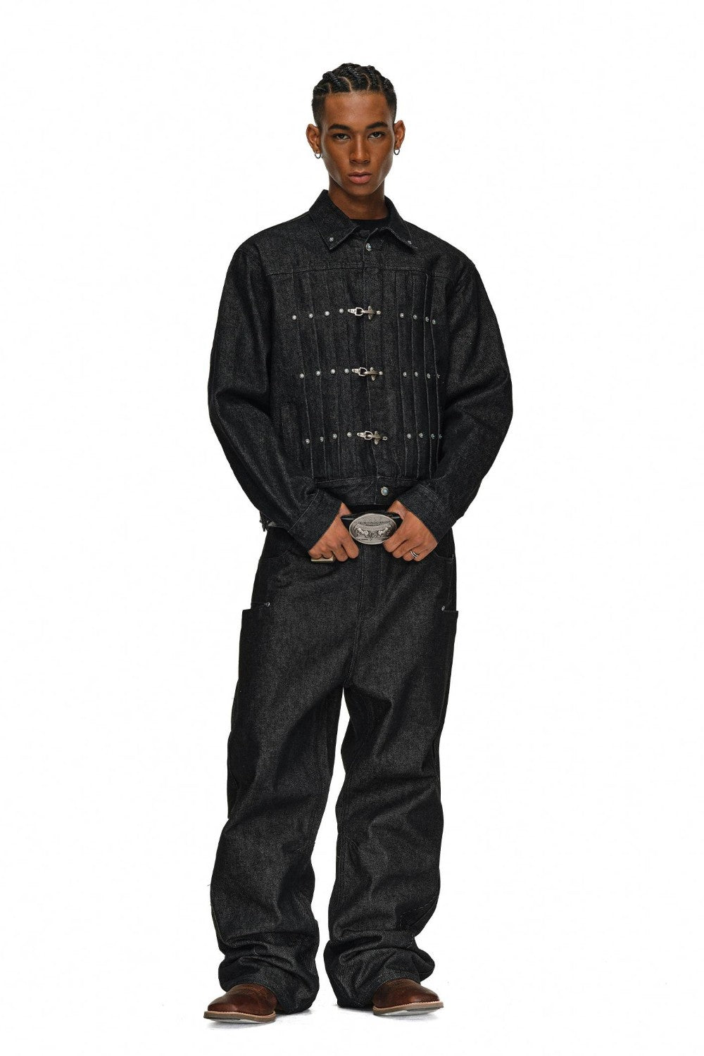 Classic Indigo Toggle Jacket