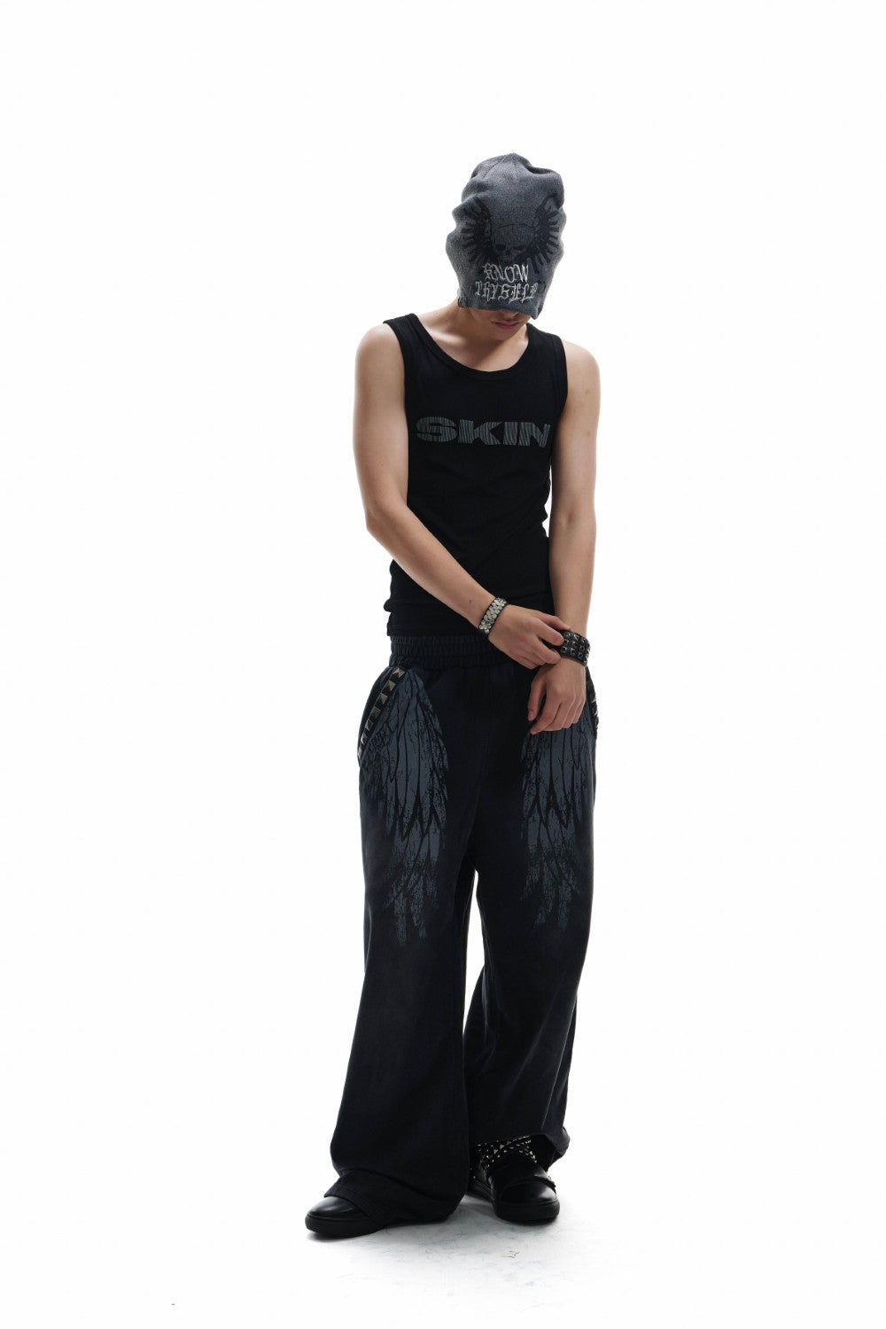 Studded Wing Sweatpants