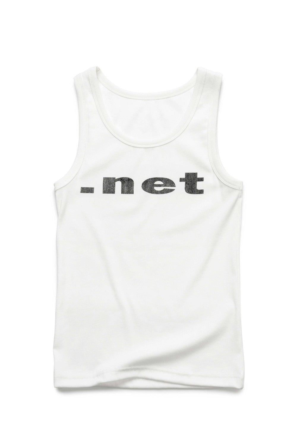 Net Ribbed Tank Top
