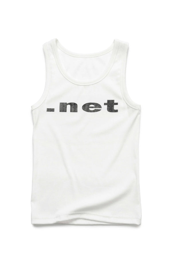 Net Ribbed Tank Top