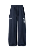 Bat Castle Embroidered Sweatpants