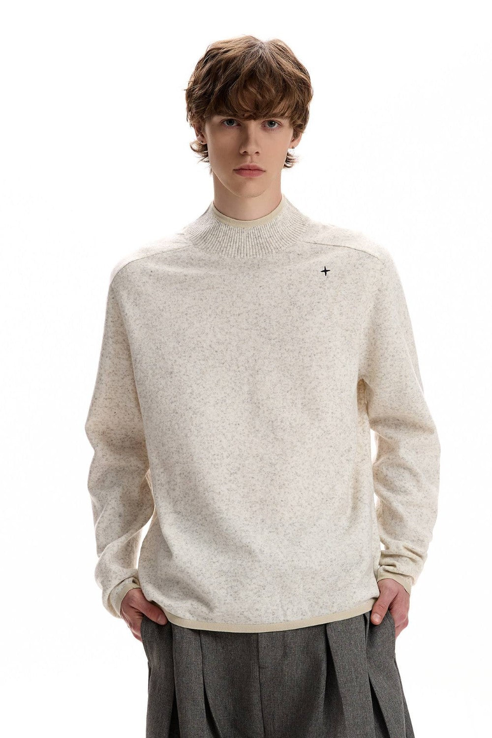 Jude Minimal Turtleneck Sweater