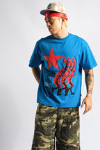 Crimson Rhythm Graphic Tee