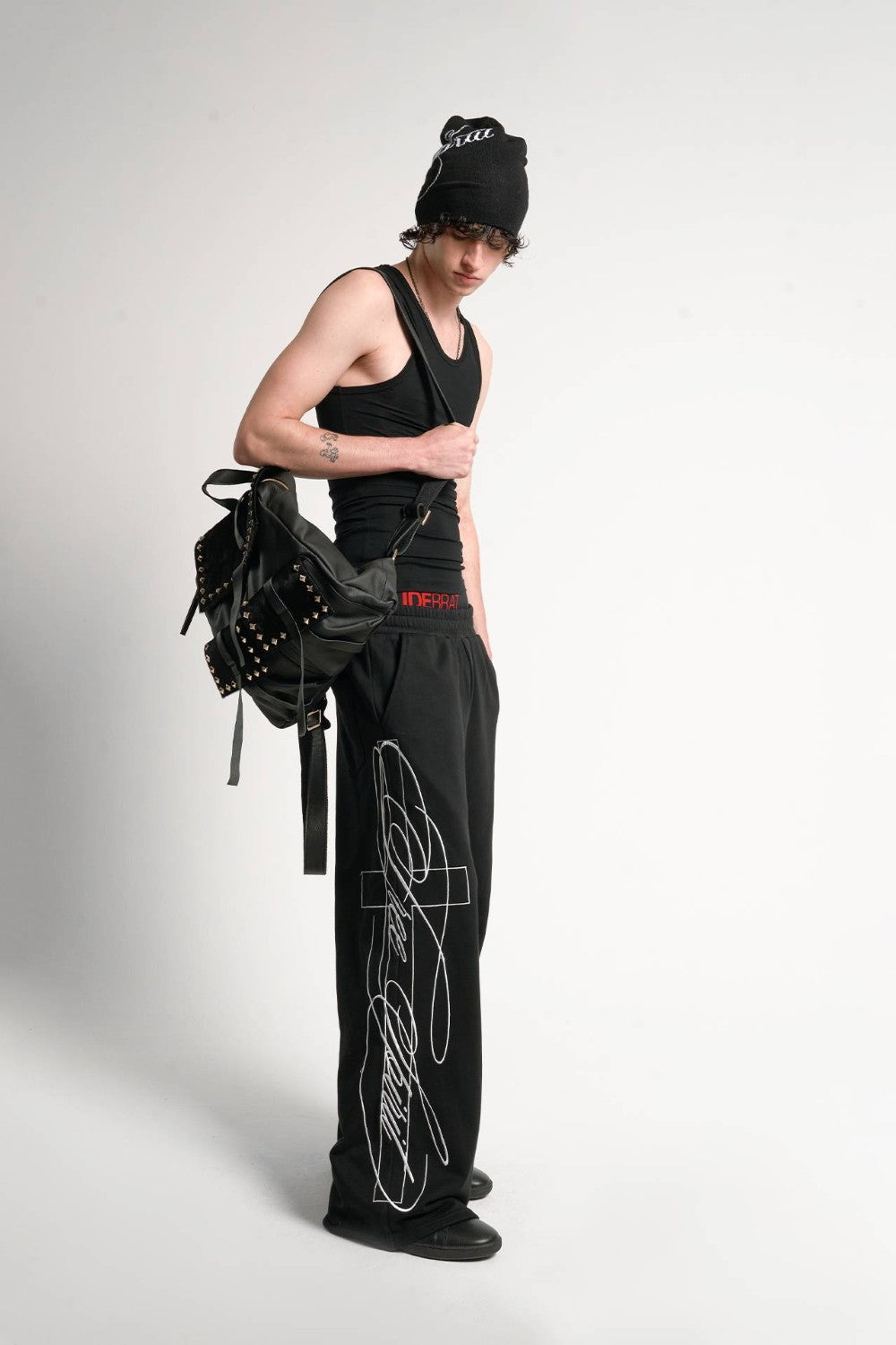 Zane Cross Embroidered Sweatpants