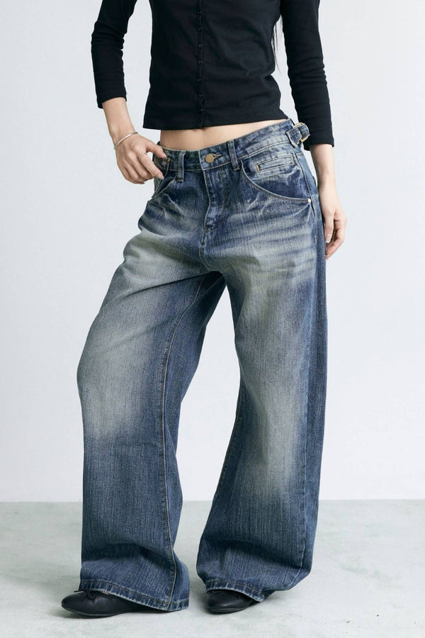 Vintage Drift Wide-Leg Jeans