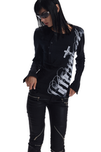 Raven Piano Print Shirt