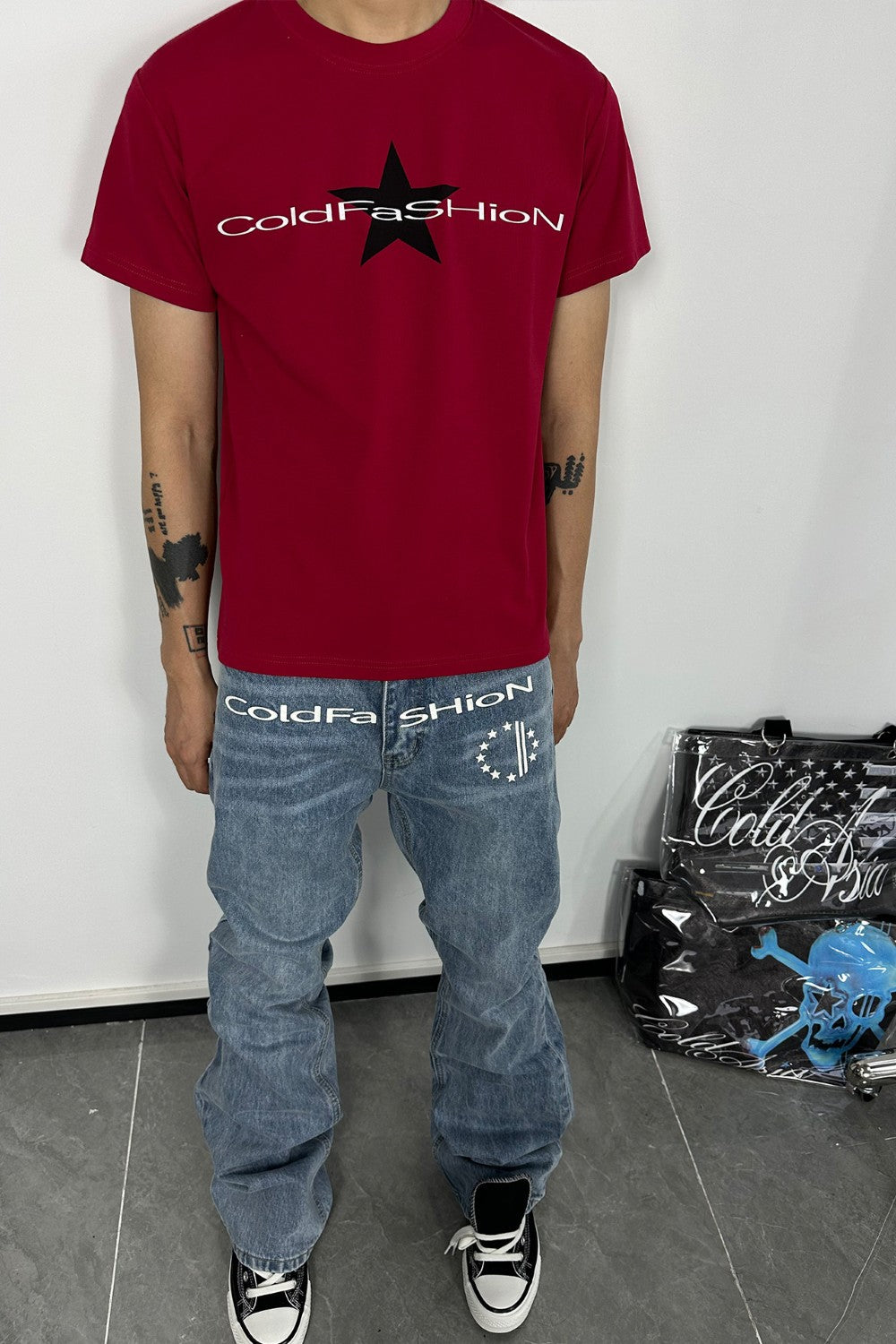 Crimson Star Graphic Tee
