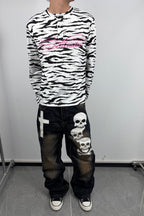 Pink Rush Zebra Longsleeve