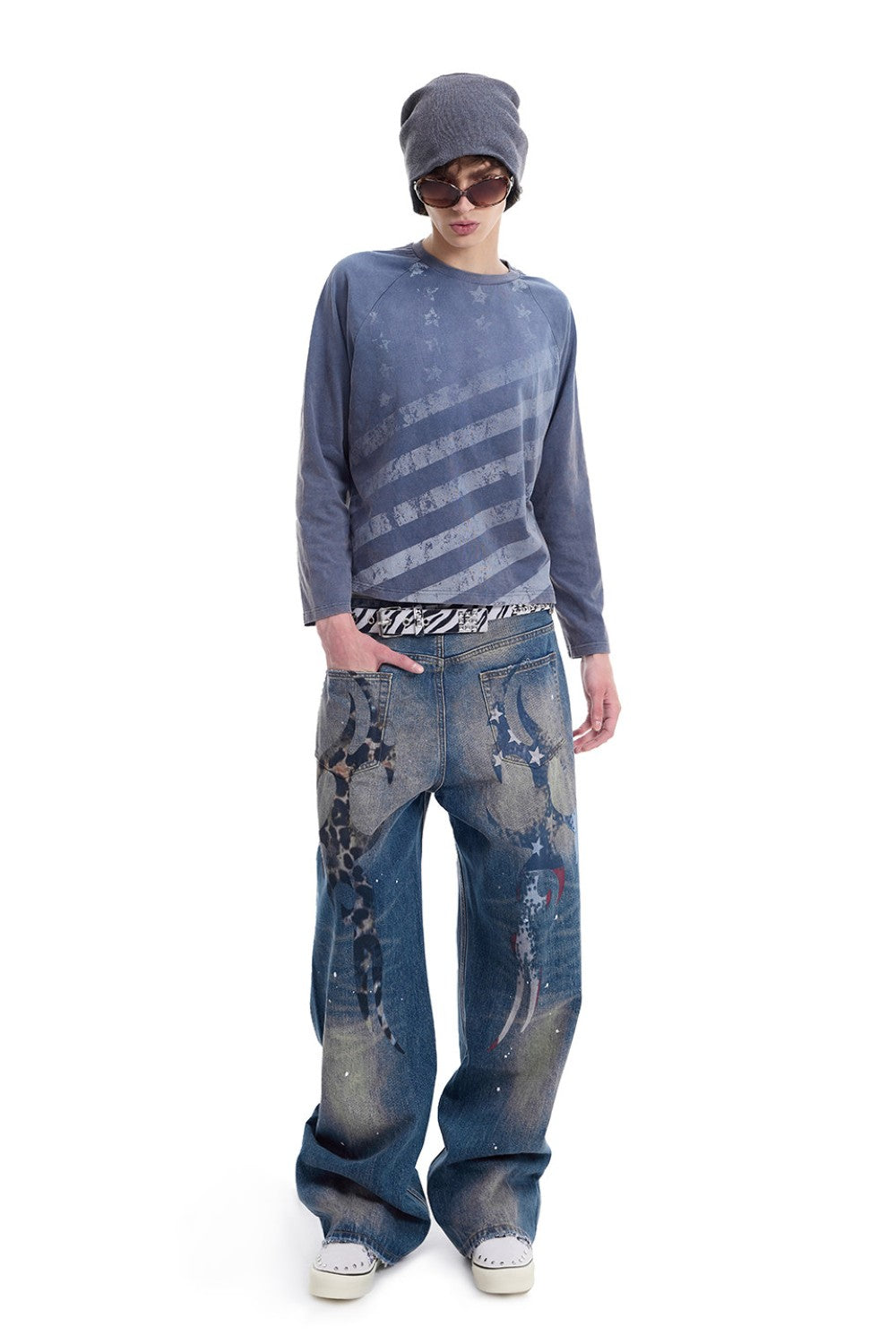 Washed Americana Longsleeve