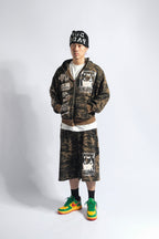 Manga Vision Camo Shorts