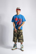 Crimson Rhythm Graphic Tee