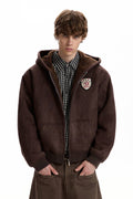 Hudson Fleece-Lined Boxy Jacket