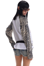 Archive Leopard Raglan Shirt