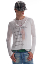 Quinn Poem Print Top