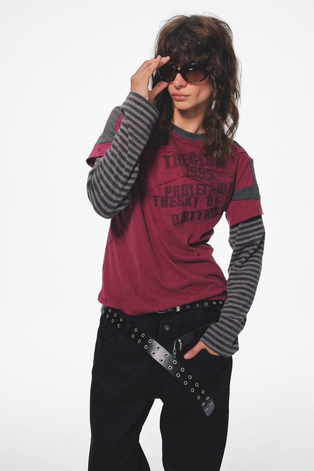 Scarlet Ruin Layered Shirt