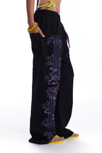 Purple Melody Baggy Sweatpants