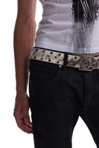 Studded Music Note Belt