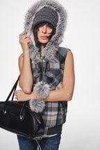 Winter Lodge Plaid Vest