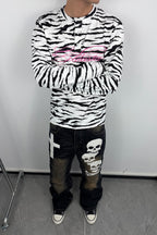 Pink Rush Zebra Longsleeve