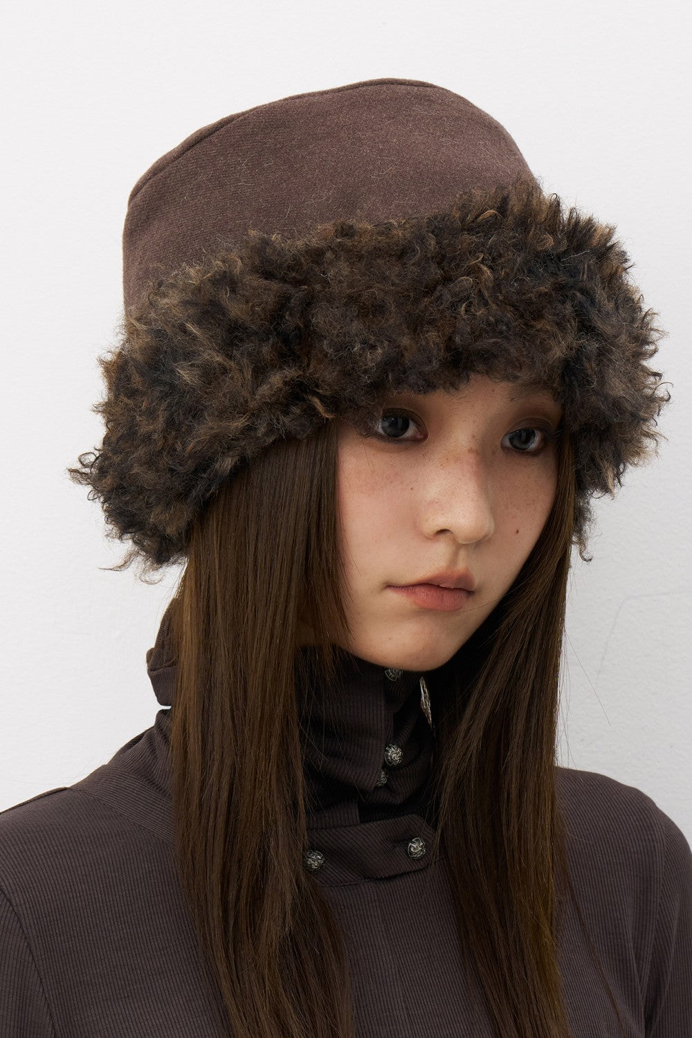 Hazel Faux Shearling Hat