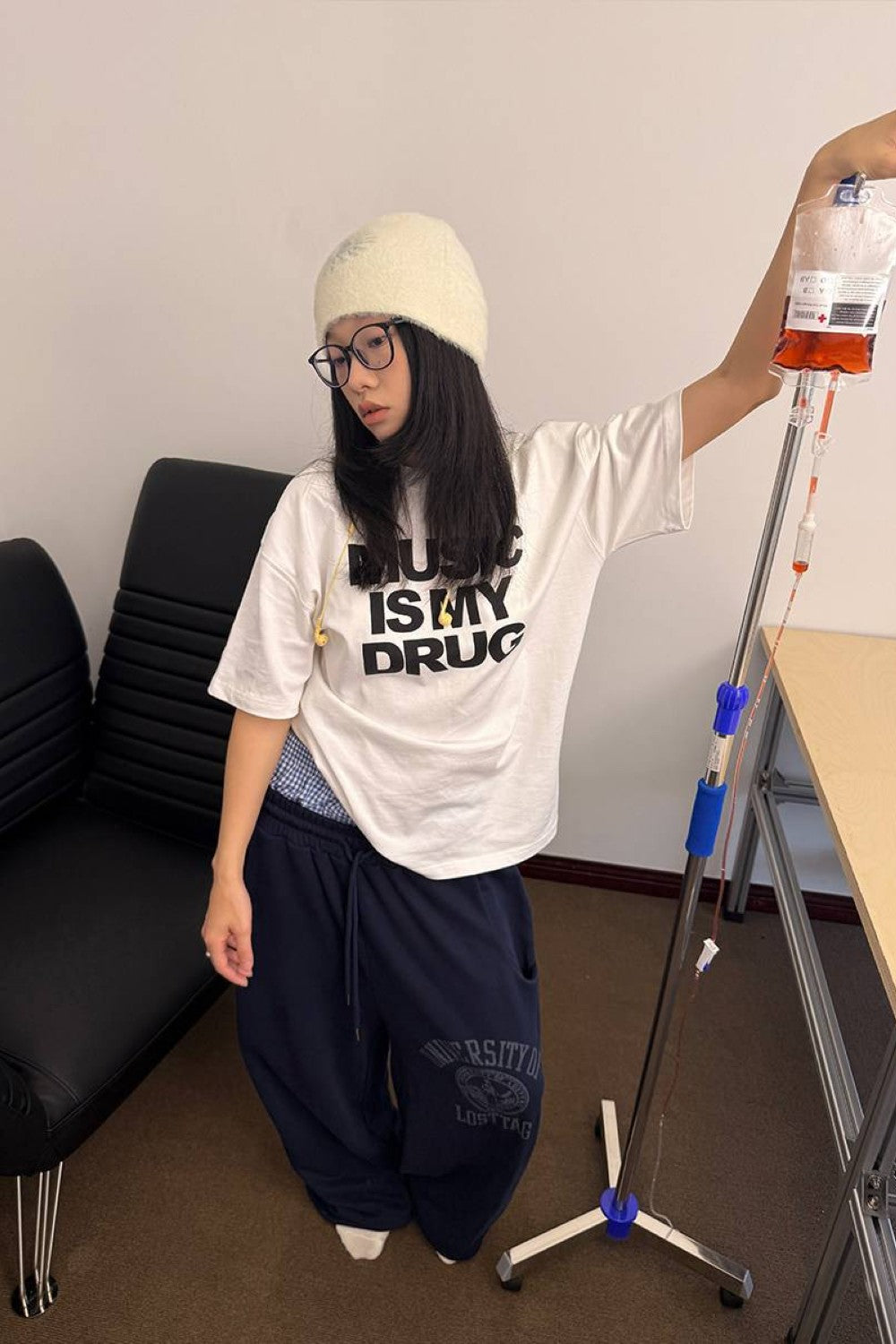 Music Is My Drug Tee