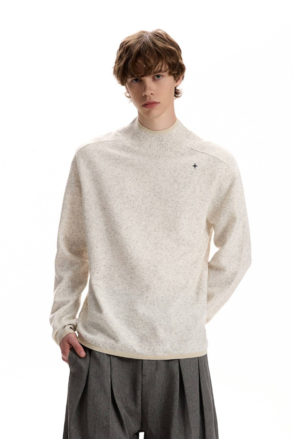 Jude Minimal Turtleneck Sweater