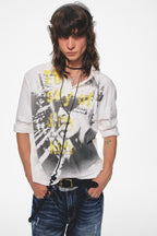 Faded Vision Graphic Polo
