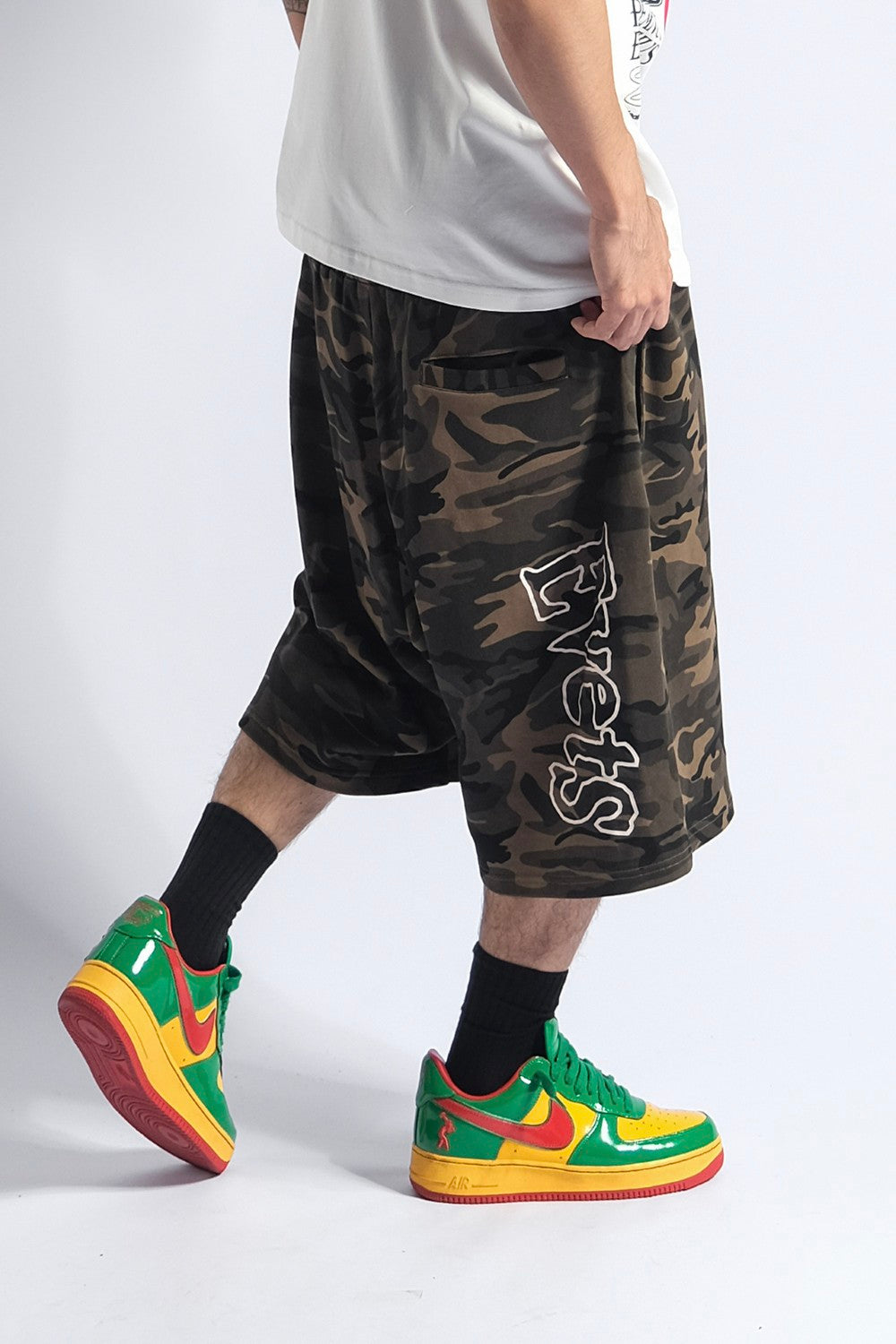 Manga Vision Camo Shorts