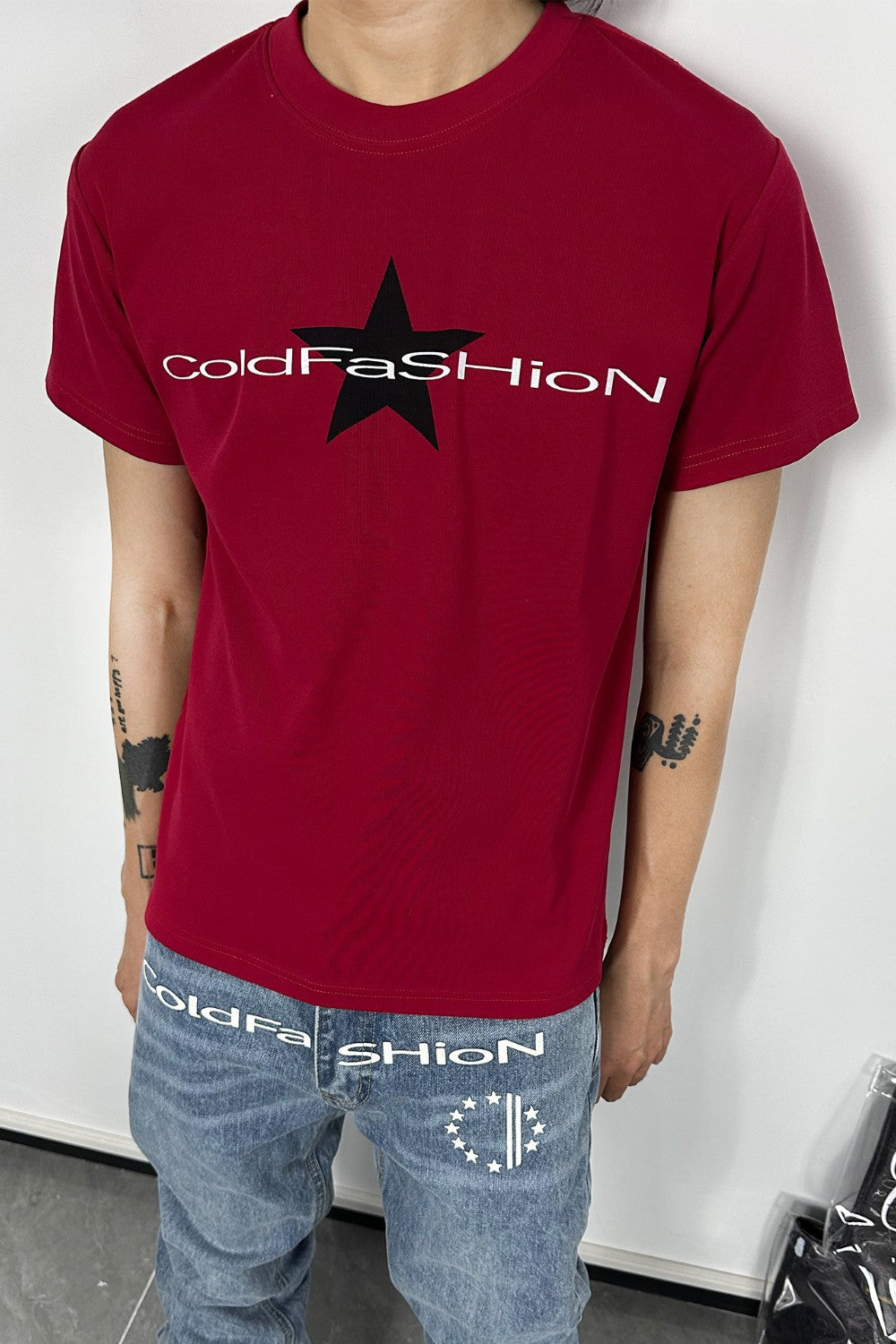 Crimson Star Graphic Tee