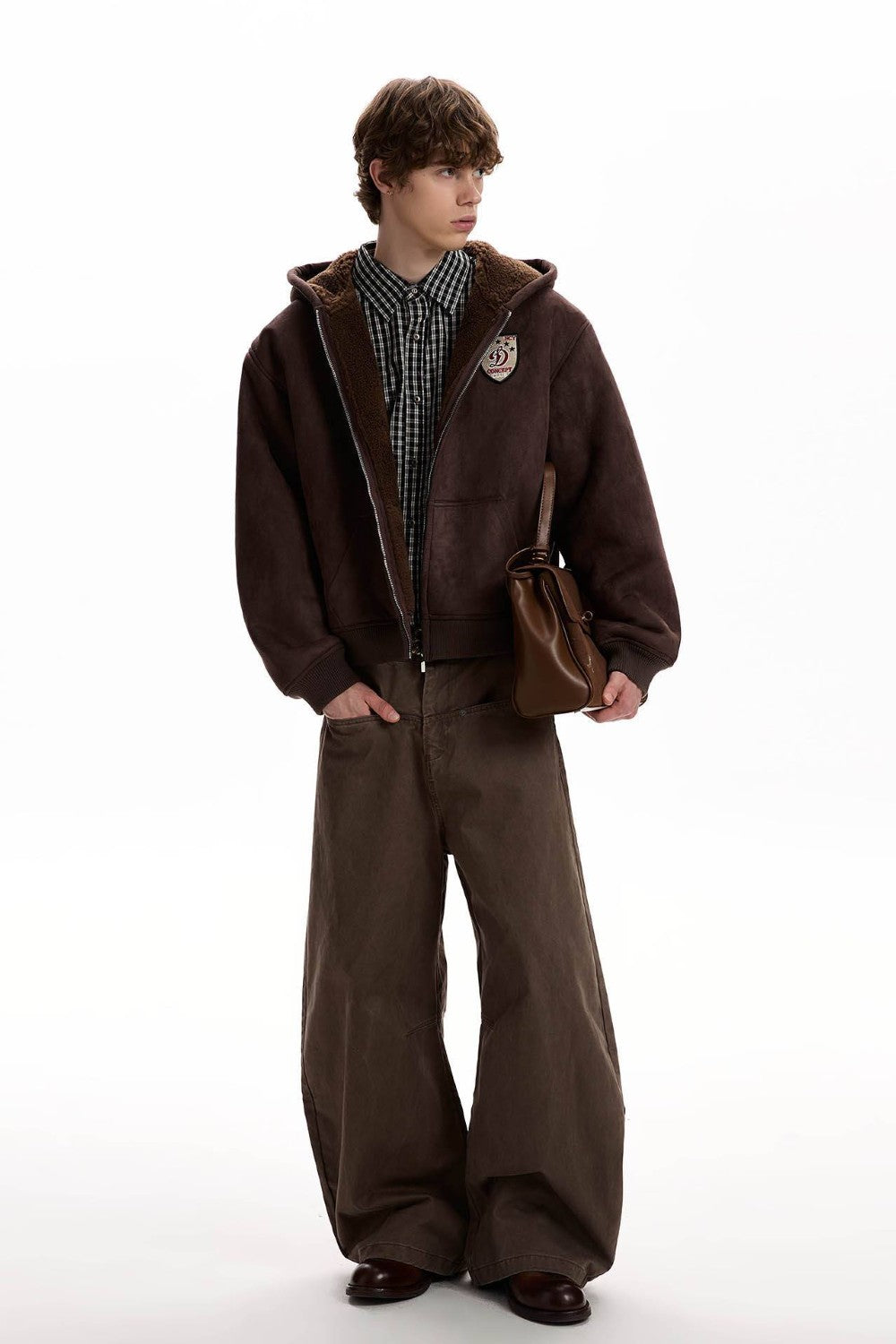 Hudson Fleece-Lined Boxy Jacket
