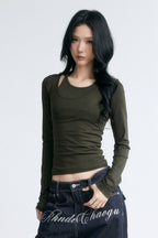 Poison Ivy Layered Top