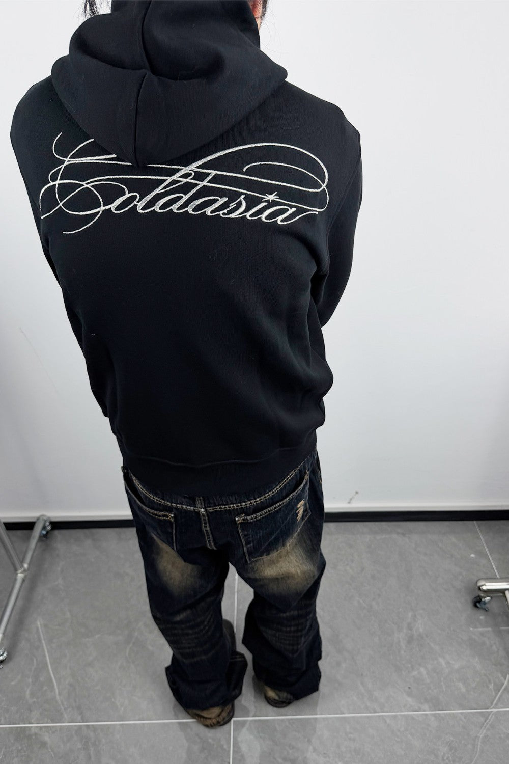 Chrome Skull Hooded Jacket