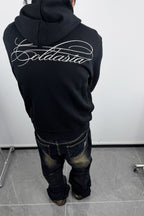 Chrome Skull Hooded Jacket