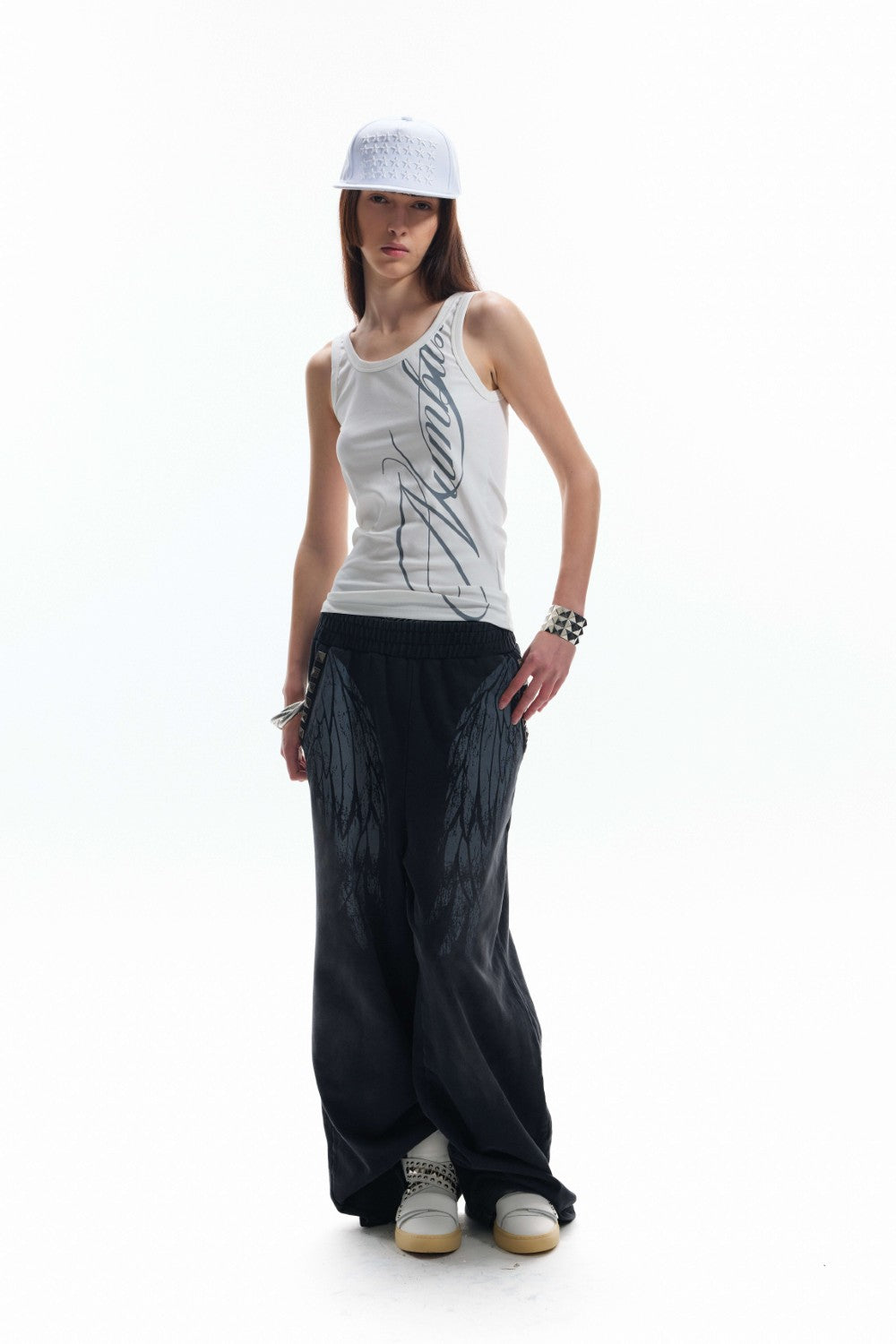 Studded Wing Sweatpants