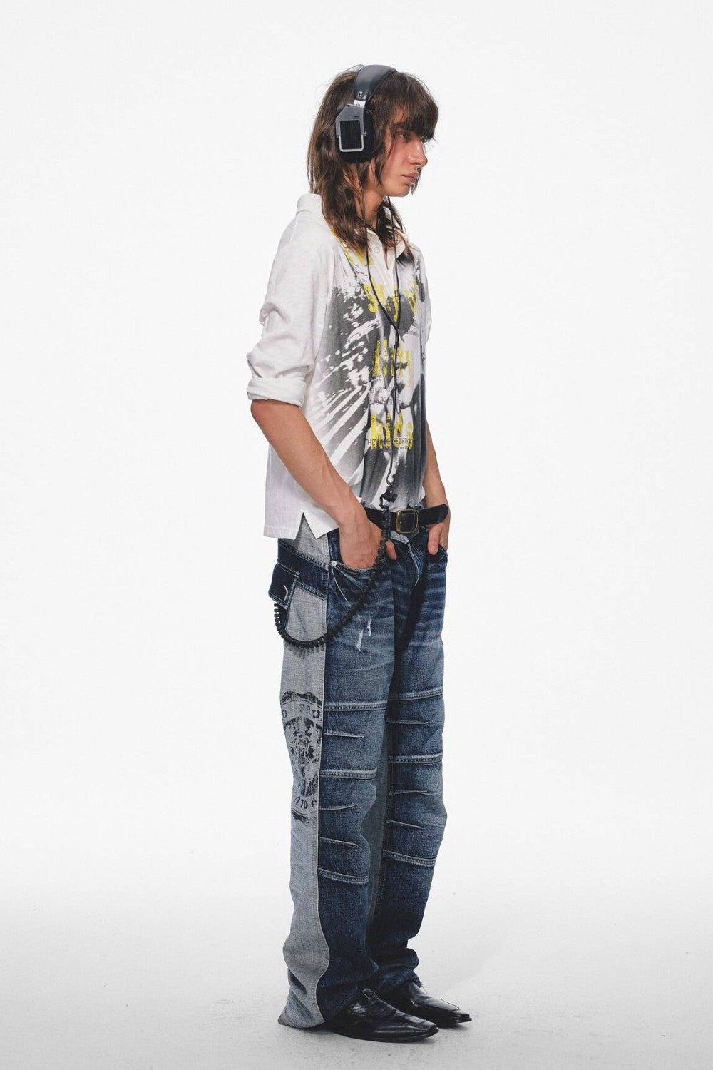 Double Vision Patchwork Jeans