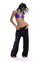 Purple Melody Baggy Sweatpants